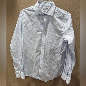 Polo Ralph Lauren Dress Shirt - White/Blue - 16x34/35
